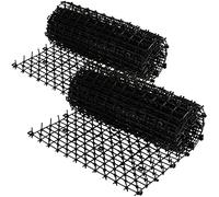 ZEONHEI Lot de 2 Tapis Anti-Chat avec Pointes, 2 m x 28 cm, Tapis Extérieur à Pics Anti-Chat, pour la Maison, la Pelouse, Le Sol, Noir