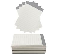 ZEONHEI Lot de 20 petits blocs-notes A6, 70 feuilles lignées, mini bloc-notes de poche pour prendre des notes, rappels, planification, 140 x 104 mm