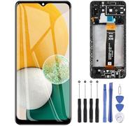 ZEOTEC Écran de rechange pour Samsung Galaxy A13 5G compatible avec SM-A136U 6,5" LCD Display tactile Digitizer Assemblée complète avec cadre, ensemble d'outils de réparation