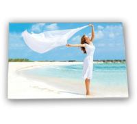 ZEP acrylique cadre photo paysage 20x30 cm transparent pied acrylique stable