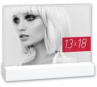 Cadre Photo Zep Dresda (plexi + Bois) - Format Paysage 13x18 Blanc