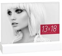 Cadre Photo Zep Dresda (plexi + Bois) - Format Paysage 13x18 Blanc