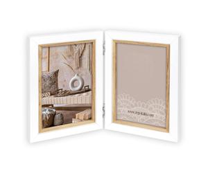 ZEP AYAS2Q Cornice Porte-Photo De Table Pour 2 Photos 13 X 18 Neuf