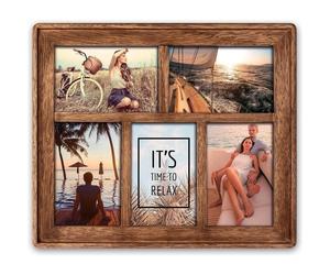Zep BM546 Mosel cadre photo multiple pour 5 photos de 10x15 cm (36x31 cm)