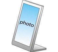 Zep cadre photo 730182 Vertical transparent 20x30 cm pour placement vertical