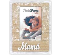 Zep cadre photo Alessia ES 10x15 cm blanc naturel bois