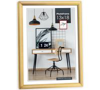 Zep cadre photo KG2 doré 13x18 cm en polystyrène avec finition luxueuse