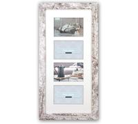 ZEP Cadre Photo Nelson 6 pour 4x10x15 Blanc Brun
