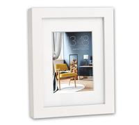 ZEP cadre photo Niki blanc 13x18 cm avec passe-partout 9x13 cm