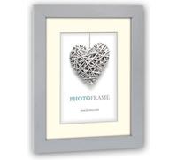 Zep cadre photo Regent 8 gris vintage en bois avec passe-partout 15x20/20x30 cm