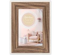Zep cadre photo Termoli B 20x30 cm en bois blanc et brun pour table ou mur
