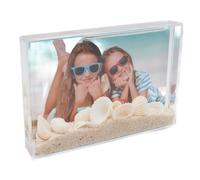 Zep cadre photo transparent Waikiki Shake 10x15 cm avec coquillages et sable