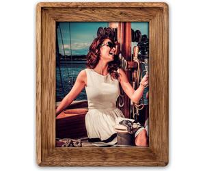 Zep cadre photo Trevor 13x18 cm avec support vertical et design original