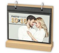 Zep cadre photo UT364H Leinster Horizontal 10x15 cm marron effet bois