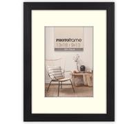 Zep cadre photo V4568B Malmo noir 10x15 / 15x20 cm avec passe-partout