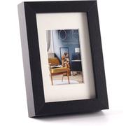 Zep cadre photo V5957B Niki Black noir 9x13 / 13x18 cm en MDF avec verre haute transparence