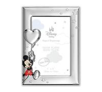 Zep DI2266 Mickey 2 cadre photo argenté 10x15 cm avec relief Mickey brillant