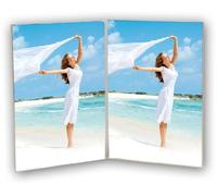Zep double cadre acrylique pour photo 10 x 15 cm