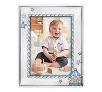 Zep Federico Blue cadre photo argenté 10x15 cm avec oursons bleus et détails cirque