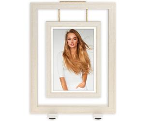 Zep fotolijst EG7646 Swing 10x15 cm crème blanc aspect bois