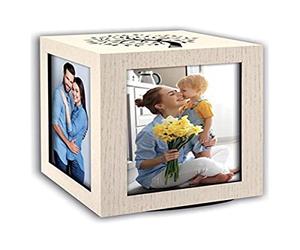 Zep GLG15 Cube Cadre photo Norman Big, rotatif en bois