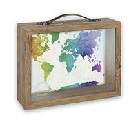 ZEP Jacob 6,5x21 Tirelire, Bois/Verre RM4545