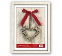 Zep m484 W-Cadre photo 20 x 30 cm Basic collection, bois, blanc, 32,8 x 22,8 x 1,4 cm