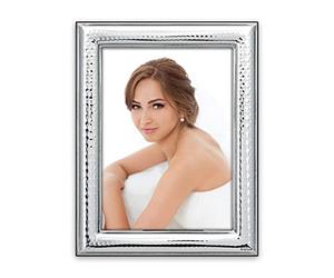 Zep srl Cadre de table en argent plaqué, 15 x 20 cm, de qualité supérieure. (Recanati, 15x20)