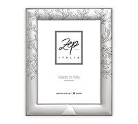 zep srl Cadre SABAUDIA de table en Silver Plated pour photo 10 x 15, Positionnable horizontalement. Plaqué argent Fabriqué en Italie