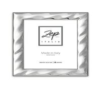 zep srl Cadre SAVONA de table en Silver Plated pour photo 13 x 18 cm, Positionnable horizontalement. Plaqué argent Fabriqué en Italie