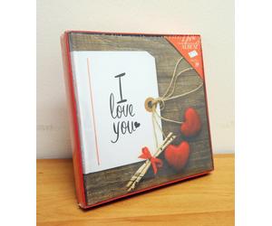 ZEP TVA2430 Album Valentine Pour Photo À 30 Feuilles Classiques 24 X 24 CD & Sac