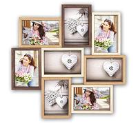 Zep TY087 Montreaux Cadre Photo Multivues Bois Brun/Ivoire/Naturel 10 x 15 cm