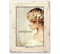 Zep YT268W - Livia cadre en plastique, couleur white vintage effect