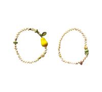 ZEPFJHE 1. Chaîne réglable en perles de poire, bijoux légers pour femmes et filles, accessoire quotidien réglable