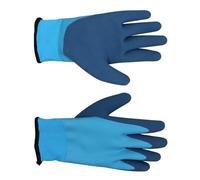ZEPFJHE 1 Paire / 2 Paires Glants De Travail Thermique Imperméable Avec Une Doublure Chaude Isolée Double Latex Enduit Anti-glissement Congélateur