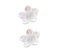ZEPFJHE 1 paire de fermoirs de boucles d'oreilles en forme de fleur en silicone élégant pour boucles d'oreilles lourdes percées