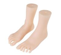 ZEPFJHE 1 paire de pieds féminins réalistes pour pédagogie, pratique artistique, utilisation en studio d'art, taille unique, Comme décrit