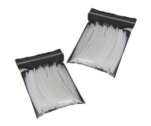 ZEPFJHE 100/200 pièces Manchons résistants Hautes températures pour épisseuses de filaments pour connecteurs de Soudure de filaments de 1, 75 mm Menuisier connecteur de soudage Industriel
