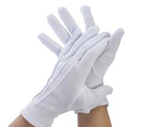 ZEPFJHE 2pack Bons Qualités Gants Gants Spandex De Coton Respirant Pour Les Mariages Et Conférences Élégantes