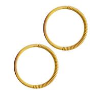 ZEPFJHE 2pcs Imitation Réaliste Grip Rond Du Rotin Pour Les Projets Artisanaux Créatifs Et Accessoires Panier À Mode