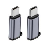 ZEPFJHE 2PCS USB L'adaptateur De Type C pour La Conversion Pratique Et Le Données Et La Données Relevés pour Tout Connecteur USB Paramètres