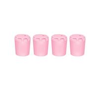 ZEPFJHE 4pcs Handle Élastique Extrémité Couvre Le Protecteur en Silicone Bouchons De Pêche À La Pêche De Queue Cushion