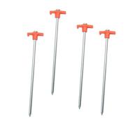 ZEPFJHE 4pcs Tent À La Tente De Camping Extérieur Ancrages Ancrages Piquets À L'épreuve du Vent Accessoires Extérieurs