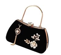 ZEPFJHE À Bandoulière De Mode Avec Une Bourse D'épaule À Décoration Florale Pour Les Dîners Élégants Et Le 'événement Bal 'événement Spécial