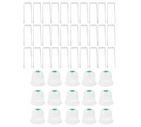 ZEPFJHE Abri renforcé transparent pour plantes - Cloche de jardin réglable - Aérations rotatives - Durabilité - Cadre en métal amélioré - Abri pour plantes d'extérieur