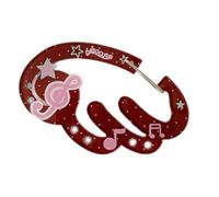 ZEPFJHE Accessoire De Sur Le Thème L'aile Contemporaine Clip D'artisanat En Acrylique Sur Le Porte-clés Charme Pour Clés Et Les Équipements Extérieurs Charme À D'aile