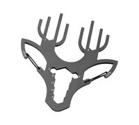 ZEPFJHE Accessoire d'escalade professionnel avec mousqueton en acier inoxydable, fermeture sécurisée, essentiel pour le camping, porte-clés multifonction pour la randonnée