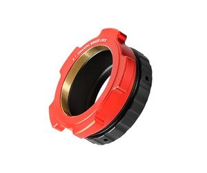 ZEPFJHE Adaptateur coaxial compact femelle vers 5,1 cm pour des configurations rapides pendant l'activité astronomique et les observations