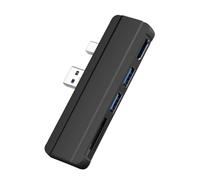 ZEPFJHE Adaptateur de concentrateurs USB pour Pro4 5 6 avec 4K @ 30 Hz et deux ports USB 3.0 pour intégration de périphériques, hubs USB en aluminium