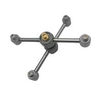 ZEPFJHE Adaptateur De Lampe Cuisinière pour Réservoirs Gaz en Alliage D'aluminium Connecteur Réservoirs Gaz Légers 1 À Cinq Joints Convertisseur Cartouche Facile À Installer Bouteille